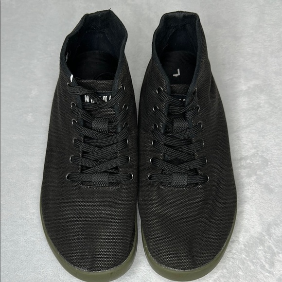 NoBull Unisex Black Coffee Canvas Mid Trainer M 6.5 W 8 - Picture 1 of 10